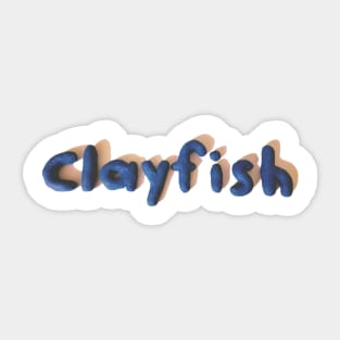 Clayfish (With Shadow) Sticker